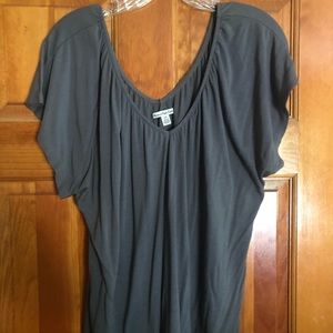 Scoop neck blouse